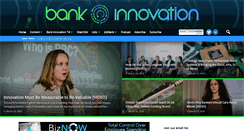 Desktop Screenshot of bankinnovation.net